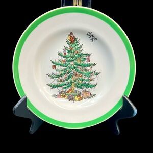 SPODE Christmas Tree Bread & Butter Plate 6.5"